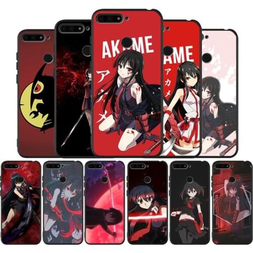 Akame Ga Kill Black TPU Silicone Soft Phone Case For Honor 8X 9 8 10 20 30 Lite Pro MATE 9 10 20 30 Pro Lite