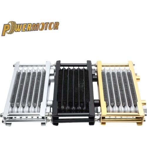Motorcycle Oil Cooler Radiator Oil Cooler Cooling for Dirt Pit Bike Monkey Bike ATV Quad ATV 110cc 125CC 140cc