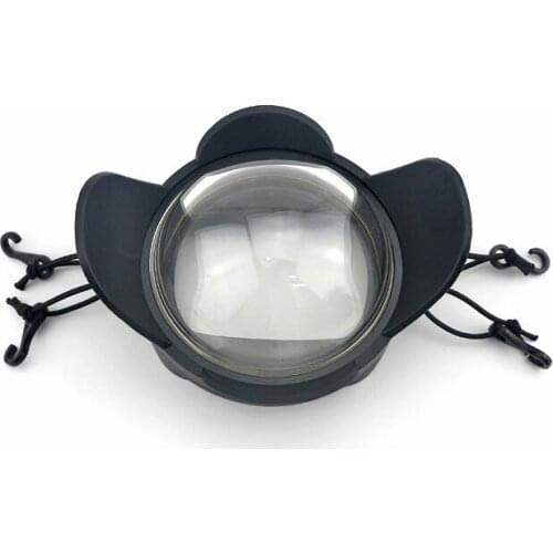 Meikon Standard 67mm Optical Fisheye Lens Shade Square Fisheye Port for Sony NEX-5R NEX-7