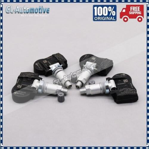 Set of (4) TPMS 42753-TX6-A810-M1 Tire Pressure Sensor for Acura Ilx 42753 TX6 A810 M1 315MHz