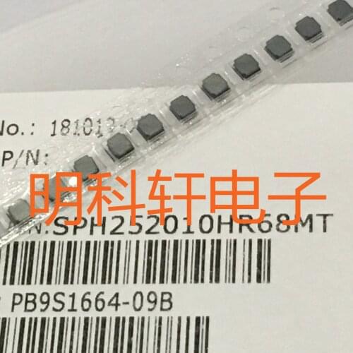 Original New 100% SMD winding power inductor SPH252010HR68MT 2.5*2.0*1.0 0.68UH 3.10A