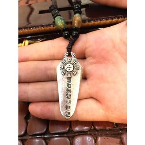Taoist pendant, eight trigrams Seven Star taboo pendant, Taoist supplies, Taoist pendant