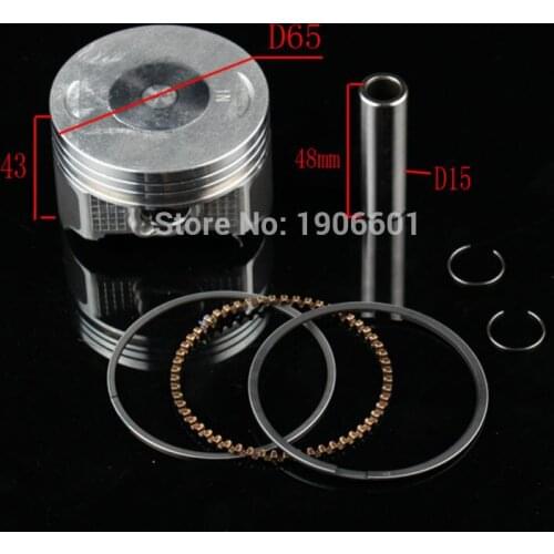 LONCIN CBD250 250cc Engine Piston Ring Piston Pin Sets Fit To Motorcycle Dirt Pit Bike ATV QUAD Parts Free Shipping