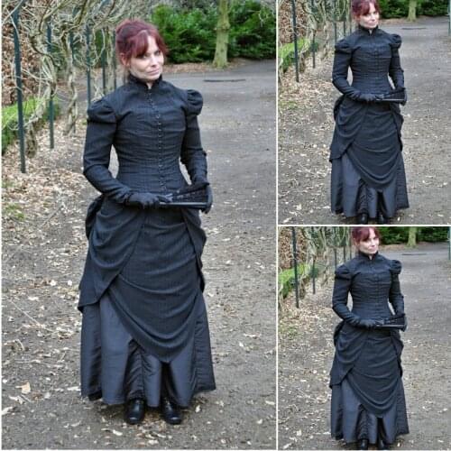 On sale SC-006 Victorian Gothic/Civil War Southern Belle Ball Gown Dress Halloween dresses Sz US 6-26 XS-6XL