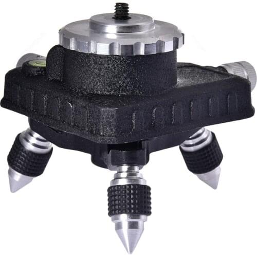 360 Rotation Base Adjustable Adapter For 8/12 Lines Infrared Level Adapter High-precision Rotating Base Turning Pivoting Base
