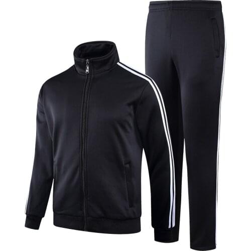 Tracksuit Men Winter Thick Velvet Fur Ropa Jacket Clothing Sweatpants Sportswear Set 2 Piece Chandal Track Suit Vetement Hombre