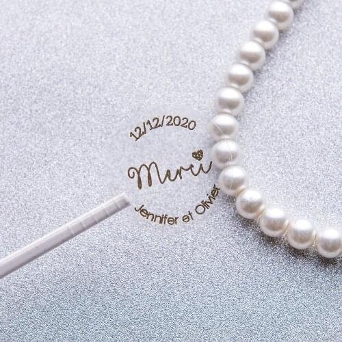 TJ2-Wedding stickers customized, gold stickers, transparent stickers, lip gloss Mascara top quality trademark customization