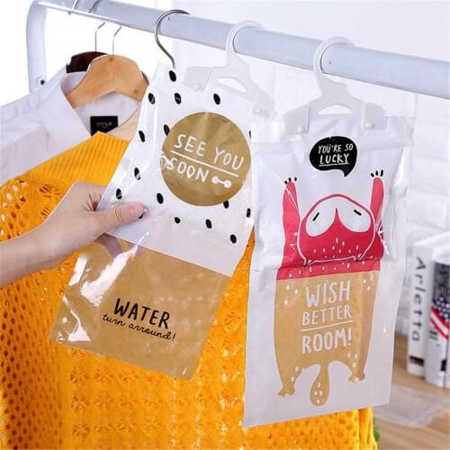 Clothing Desiccant Hanging Absorbent Bag Anti-mold Household Dehumidifier Dehumidification drying Moisture Absorber Bags