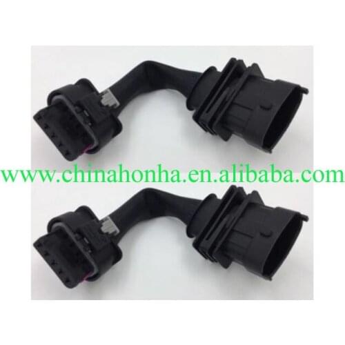 Automotive wiring harness connector nitrox sensor adapter 5 pin4F0973705 conversion 4 pin1928403453