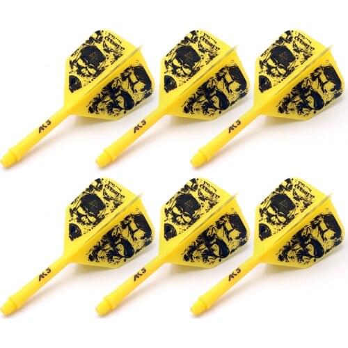 CUESOUL 6 Pieces ROST Integrated Dart Shaft and Flights