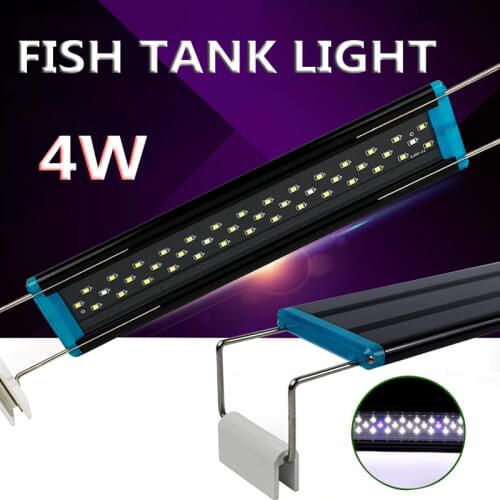 Aquarium Lights LED Ultra Slim Fish Tank LED Lighting Plant Growing Lamps for Aquarium Accessories Aquarium Decoration 220V 2835