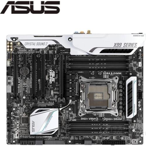 For ASUS X99-PRO Original Used Desktop X99 X99M 2011 Socket LGA 2011 Core i7 LGA2011 V3 DDR4 Motherboard