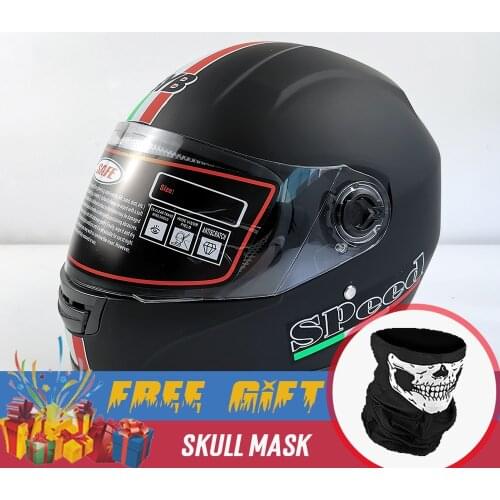 Motorcycle Full Face Anti-fog Lens Helmets Motorbike Removable scarf helmets moto scooter Helmet Man Women Safety casco