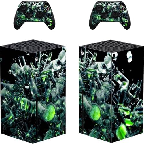 Beer Style Xbox Series X Skin Sticker for Console & 2 Controllers Decal Vinyl Protective Skins Style 1