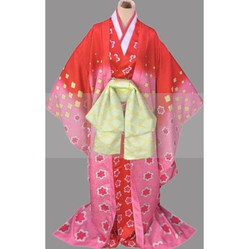 Customize One Piece Wano Country Arc Oiran Komurasaki Kimono Cosplay Costume Outfit