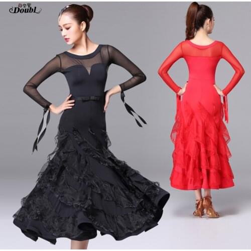 New woman Modern Dance Dress National Standard Performance Wear Competition Dress costume woman S-3XL