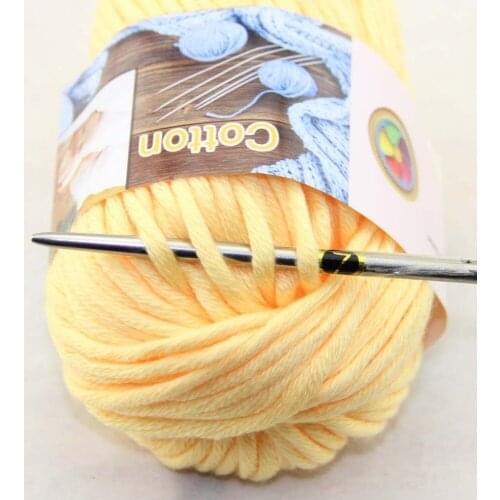 LOT Color optional 1 BallsX50g Special Thick Worsted 100% Cotton Knitting Yarn 422-25