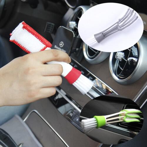 Car Clean Brush Accessories Sticker For Hyundai IX35 Solaris Accent I30 Tucson Elantra Santa Fe Getz I20 Sonata I40 I10 Tiburon