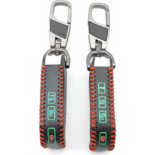 3/4 Buttons Smart Remote Key Case For Kia Cerato Sportage Ceed Sorento 2017 2018 2019 Luminous Leather Cover Shell Fob Skin Hold