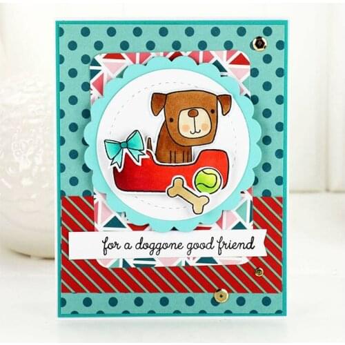 Dog kennel Cat Box Metal Cutting Dies And Stamps Sets for DIY Scrapbooking Decorative Crafts Paper Cards Making New 2018 Diecut