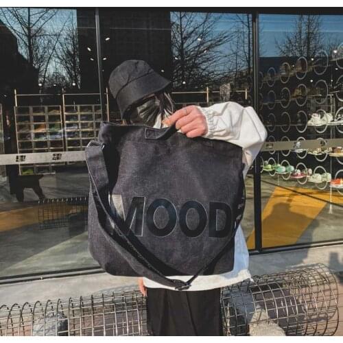 Leisure Women Bags Simple And Versatile Canvas Shoulder Bags Convenient Handbags Simple Crossbody Bag Comfortable Messenger Bag