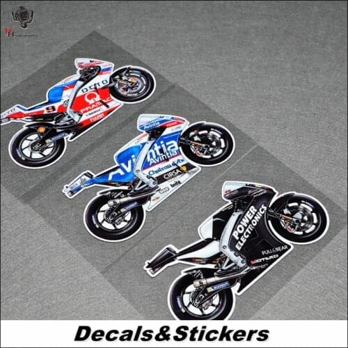 NO.L256 GP Racing Motorcycle #9 3M Reflective Modified Stickers Car Glass Waterproof Decals MOTO GP