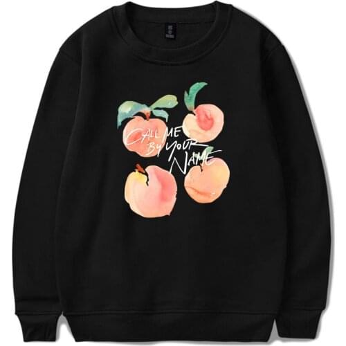 Hot Movie Call Me By Your Name Women/Men Long Sleeve Sweatshirts Casual Harajuku Streetwear Custom Printed O-Neck Sweatshirts