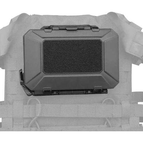 Tactical Critical Gear Case Molle System Tunable Hinge Lockable Toolbox For Pistol Gun Storage Paintball Shooting Accessories