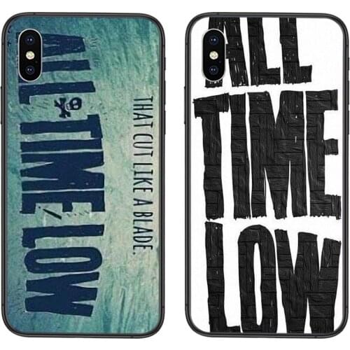 Comfortable For Xiaomi Mi11 Mi 11 Pro Ultra Lite 10T 10S Mi9 Poco X3 NFC F3 Diy Painted All Time Low Rock Band Logo Cell Phone