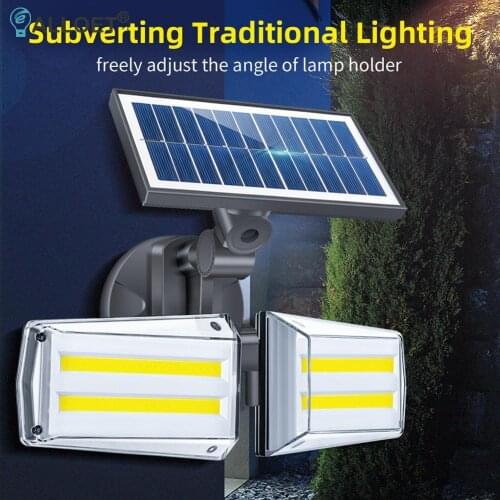 80 LED Outdoor Wall Light Waterproof Energy Saving Environmental Protection 3 Modes Infrared Motion Sensor Solar Lamp