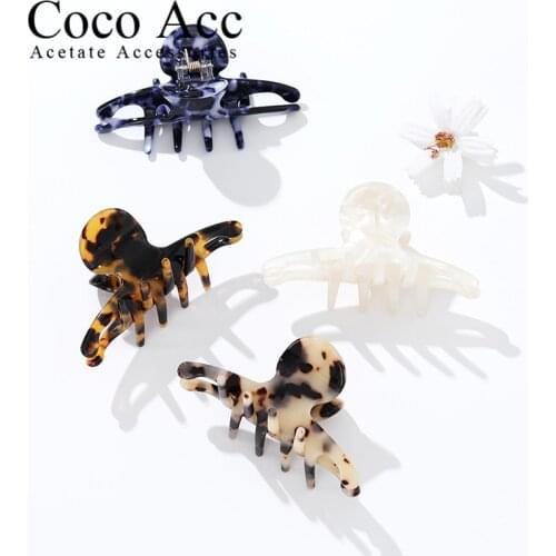 Midairy Hair Claws Jaw Crab Clamp Accessories Clips High Quality Tortoiseshell Fashion Design For Women Girls