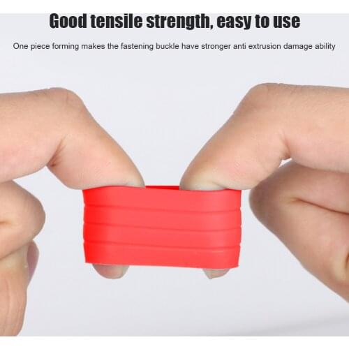 Cycling Bike Plug Buckle Sleeve Fixed Ring Portable Bicycle Riding Silicone Handlebar Waterproof Cycling Elements