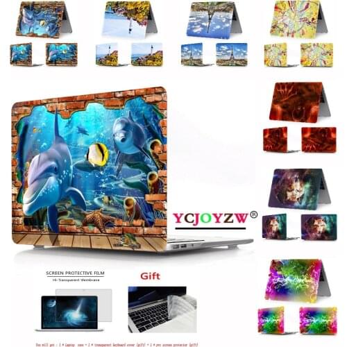 Multiple pictures Laptop Case for Apple Macbook Air Pro Retina 11 12 13 15 16 inch,Cover for MAC New Air Pro 13 Touch Bar ID