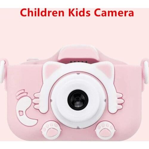Childrens camera X5S 2.0'' 20MP Mini Kids Camera IPS Screen HD 1080P Digital Camera Toy with 600mAh Lithium Battery child gift