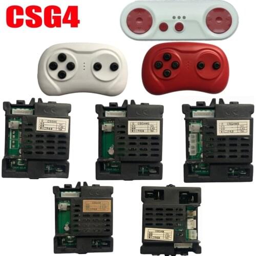 CSG4MS CSG4A 4R childrens electric car bluetooth remote control,ride electric toy car 2.4G receiver with smooth start function