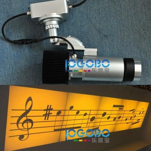 Free Shipping 30W Led Art Decorative Office Design Gobo Projector Light 4200 Lumen Color Brightness Outdoor Indoor Entertainment