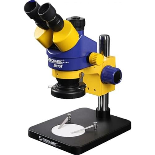 MECHANIC Industrial-Grade Trinocular Stereo Microscope 7X-45X Large Wide Angle HD Camera For IPHONE Phone Maintenance