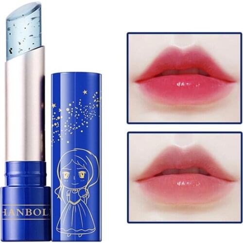 24K Color Changing Lip Balm Deep MoisturizingTemperature Change Lipstick Waterproof Natural Lip Balm Lip Care TSLM1