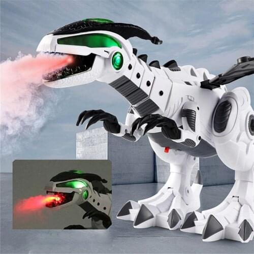 Upgraded Version Dinosaur Toys For Children Electric Pulverization Dinosaur Mechanical Pterosaur Dinosaur World Toy For Children