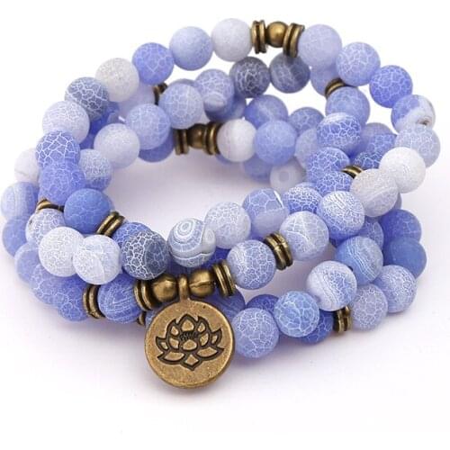 Fashion Rose Quartz Wrap DIY Bracelet Natural Labradorite Stone Women Necklace Bohemia Chic Weave Bracelet