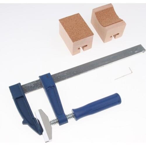 Stainless Guitar Fret Press Caul Tool Set for Guitar Maker/Luthier 32 x 14cm