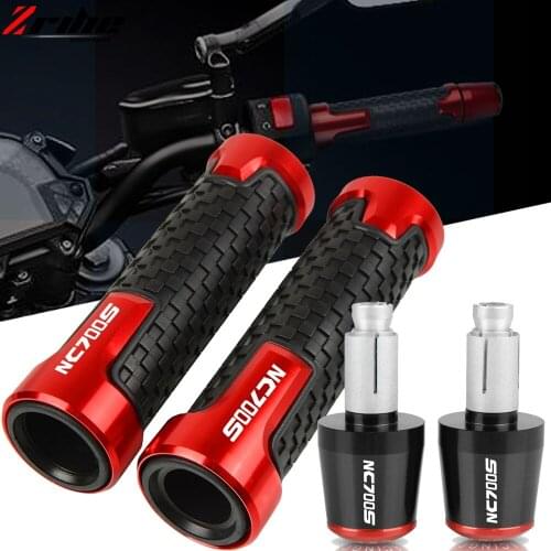 Motorcycle 22mm Handlebar Grips Ends Handle Bar Cap End Plug For Honda NC700S NC700 NC 700S 2012-2020 2019 2018 2017 2016 2015
