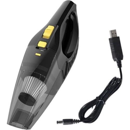 New Car Handheld Vacuum Cleaner 120W High Power USB Cordless Portable Charging Vacuum Cleaner Car Electronics