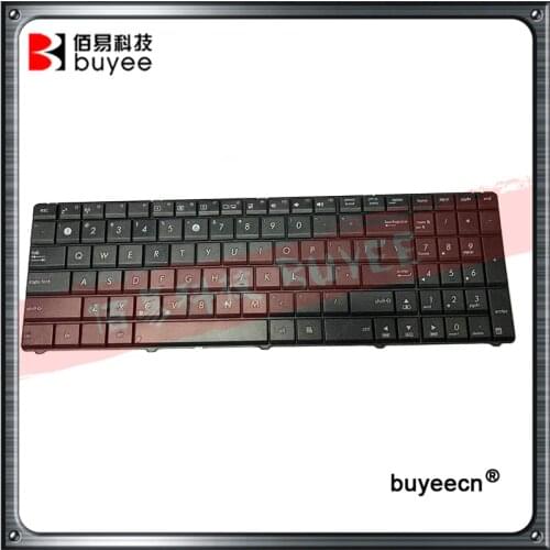 Original Palmrest Replacement Black For ASUS X55U Laptop Keyboard US Layout Suspended cap