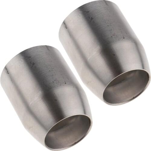 Motocycle Exhaust Reducer Tube Stainless Exhaust Pipe Adapter Connector Joint Sleeve For Suzuki GSR750 GW250 GSX1000 SV650