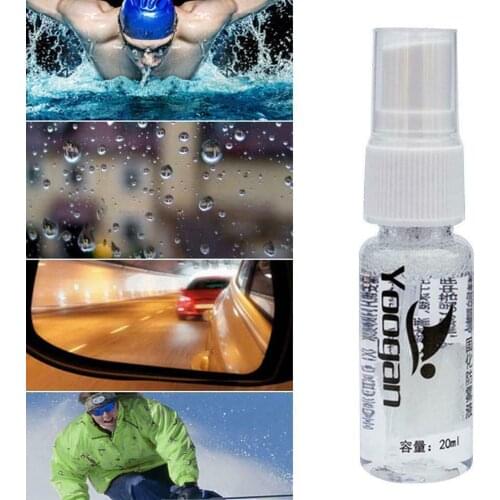 Use On Glass Or Plastic Anti Fogging Agent 20ML Curing Swim Goggles Car Window Glass Bathroom Lens Diving Mask Spray