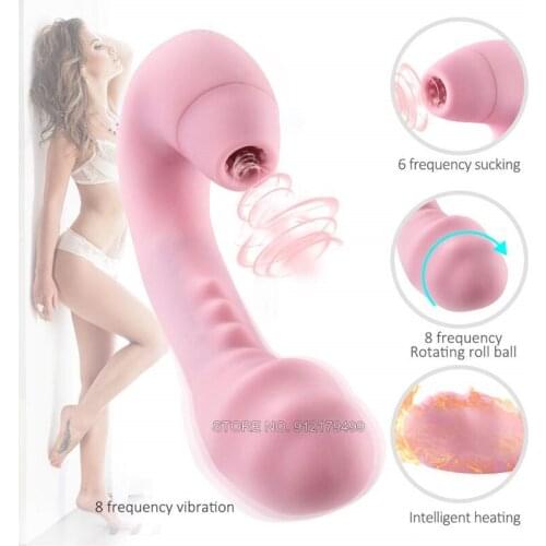 Sex Toys For Woman Couple Sucking Vibrator Rabbit Female G Spot Powerful Clitoris Clit Sucker Sexual Flirting Masturbation