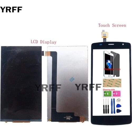 Mobile LCD Display Touch Screen For ZTE Blade L5 Touch Screen LCD Display Digitizer Panel Sensor Glass Tools Protector Film