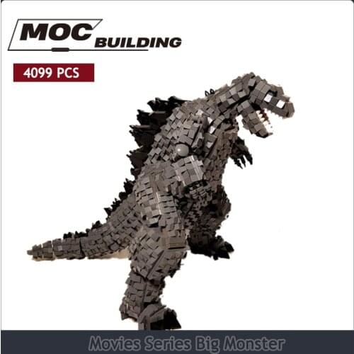 Movies Series Big Monster Dragon Set DIY Model MOC Building Blocks Toys for Kids Boys Creative Gifts