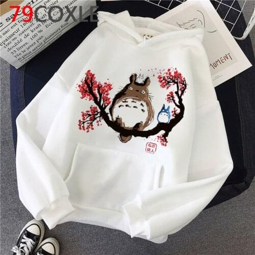 Totoro Studio Miyazaki Hayao hoodies women plus size streetwear female sweatshirts y2k aesthetic